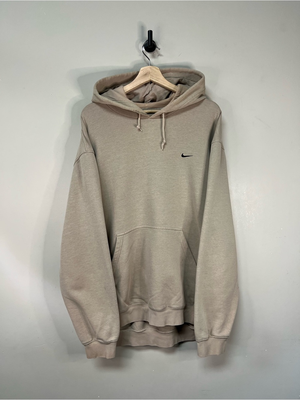 Vintage Beige Nike Hoodie